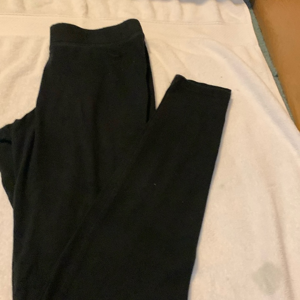 Pink leggins black